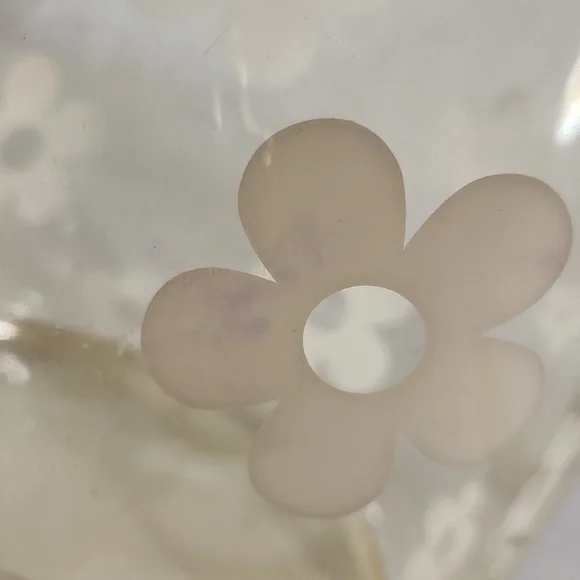 Marc Jacobs Vintage Daisy Clear Bucket Bag Makeup Case - Picture 6 of 7